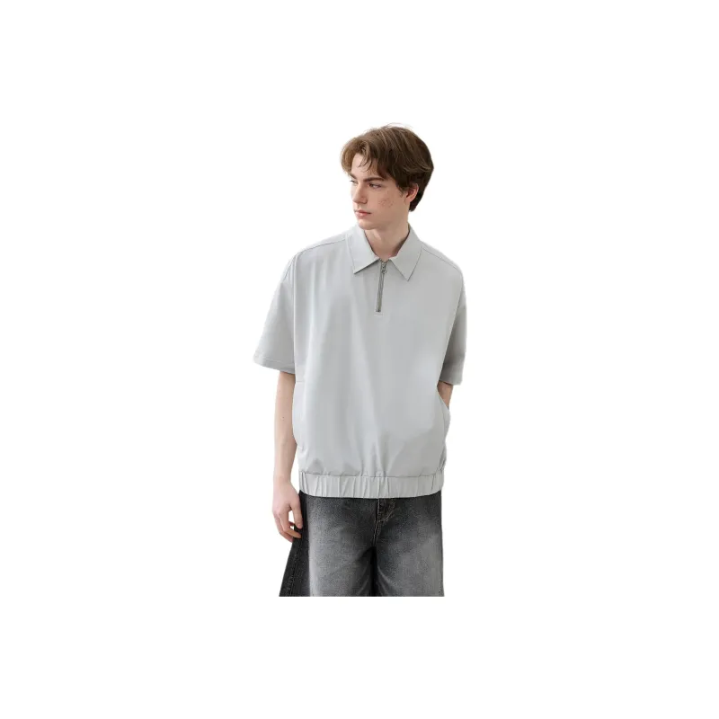 Lilbetter Polo Shirts Men Light Gray-0