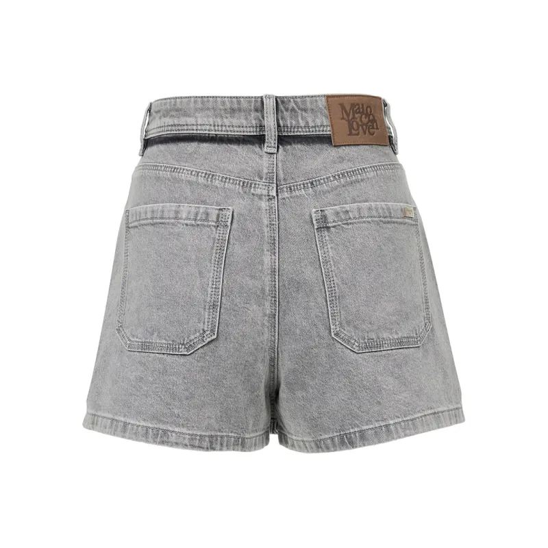 ONLY Denim Shorts Women's J08 Light Denim Gray-1