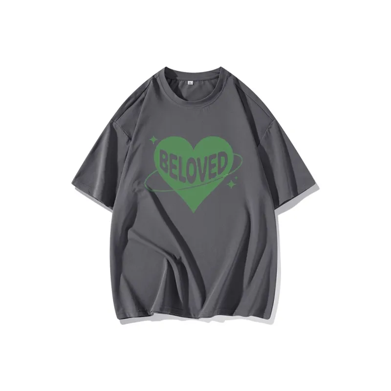 FAIRWHALE Drop Shoulder Sleeve T Shirt Women's-12