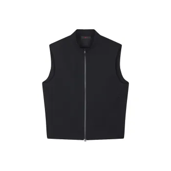 CROQUIS Black Thread Vest Men's