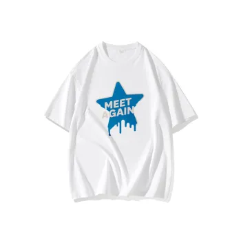 FAIRWHALE Drop Shoulder Sleeve T Shirt Women's