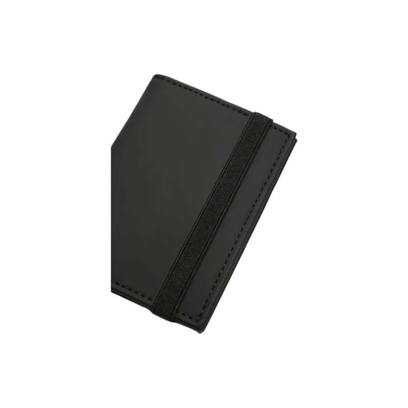 ZARA PU Polyurethane Card Holder Men's Black-3