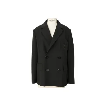 Sacai Logo appliqué Blazer