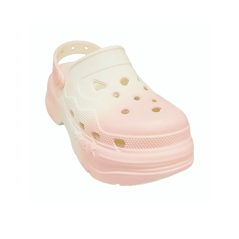 PEAK Extreme National Creativity Clogs Women's Gradient Pink Red-2