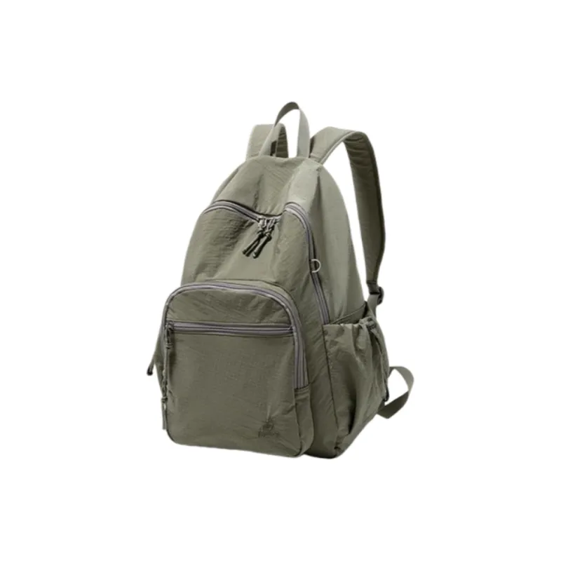 FOUVOR Nylon Fabric Backpack Unisex Multicolor-11