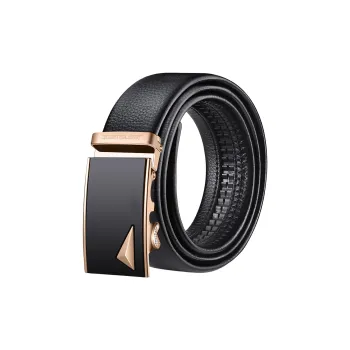 JEANSWEST PU Leather Belts Men's 3.5CM