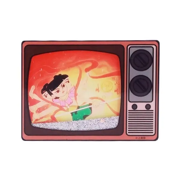 On The Beauty Of The Film Ne Zha Conquers The Sea Collection Old TV Sand Anime / Games Fridge Magnets-13