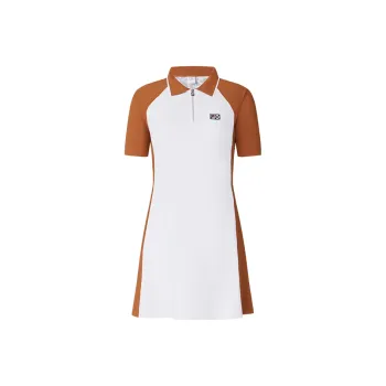 FILA Short Sleeved Dress Women's Pineapple Coconut