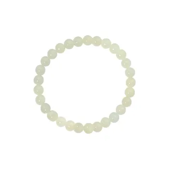 Royal Heaven's Choice Hetian Jade Bracelets Women's Pale Greenish White Jade