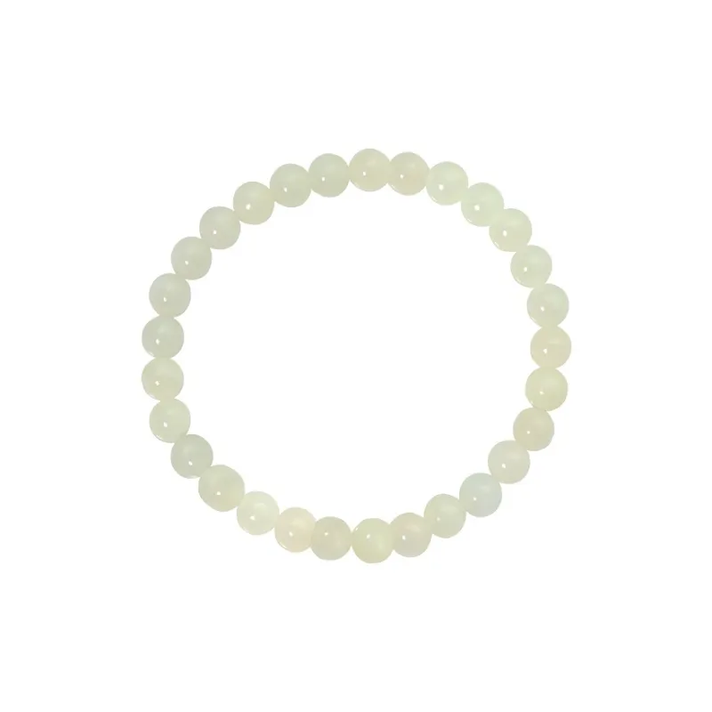 Royal Heaven's Choice Hetian Jade Bracelets Women's Pale Greenish-White Jade-0