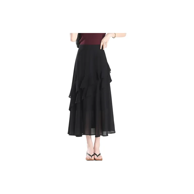 YIRANCHUN Casual Long Skirt Women's-1