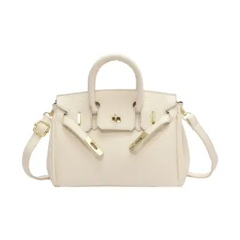 Yalu PU Handbag Women's Ecru/Light Gray/Black/Pink/Yellow Brown/Khaki