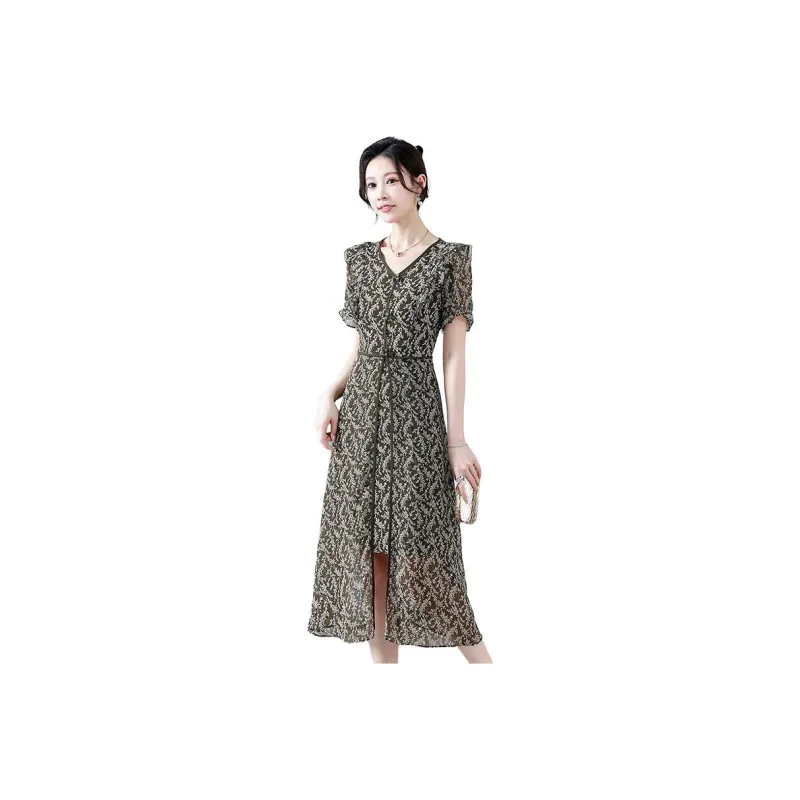 YIRANCHUN Short Sleeved Dress Women's-2