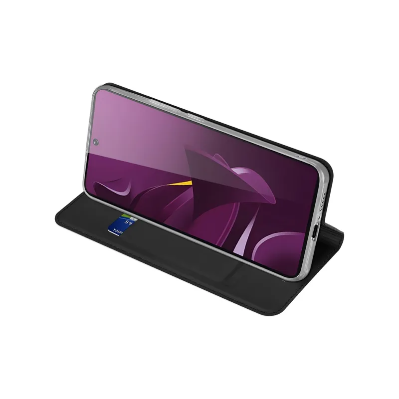 DUXDUCIS Flap Card Slot Impact Resistant Phone Cases Compatibility With Xiaomi 14 Pro-2