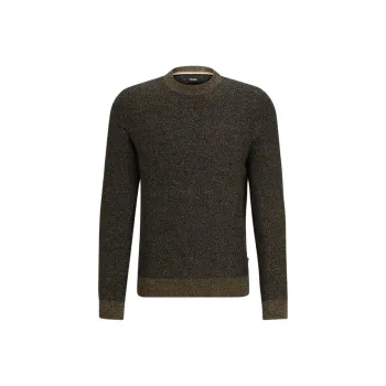 HUGO BOSS Sweater Men's Dark Coffee