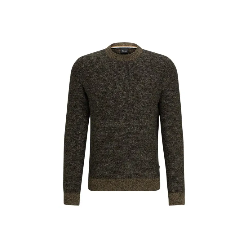 HUGO BOSS Sweater Men's Dark Coffee-0