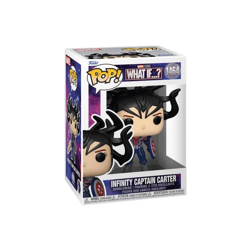 Funko Marvel If... Collection, Captain Carter Chibi Figures-1