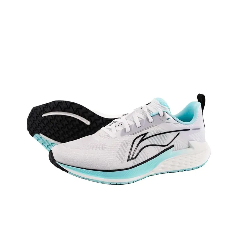 LiNing Cushioning, Wear Resistant Low Top Casual Running Shoes Men's Gray-2