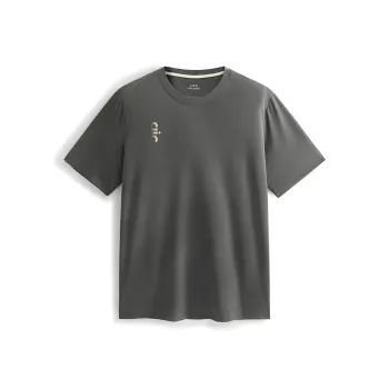 PEACEBIRD MEN T Shirts Men Hyacinth Bean Brown 1