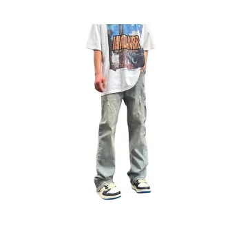Lulifama Jeans Unisex Blue