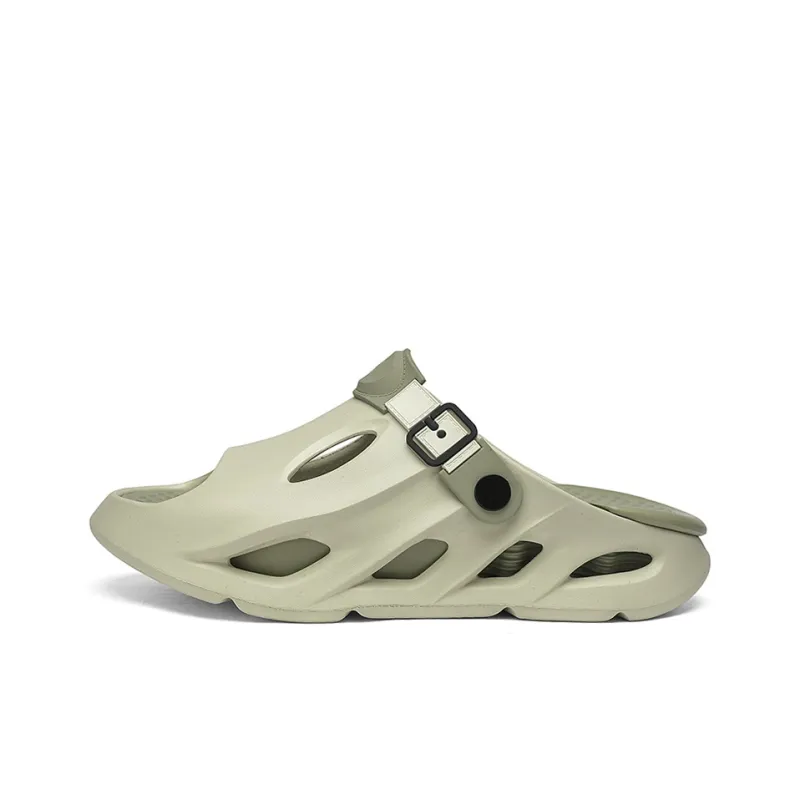OUGLEMEN Beach Sandals Men Black Gray/Black Purple/Beige Brown/White Moon/Olive Green-17
