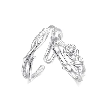 Wylyp 999 Fine Silver Rings Unisex Silver