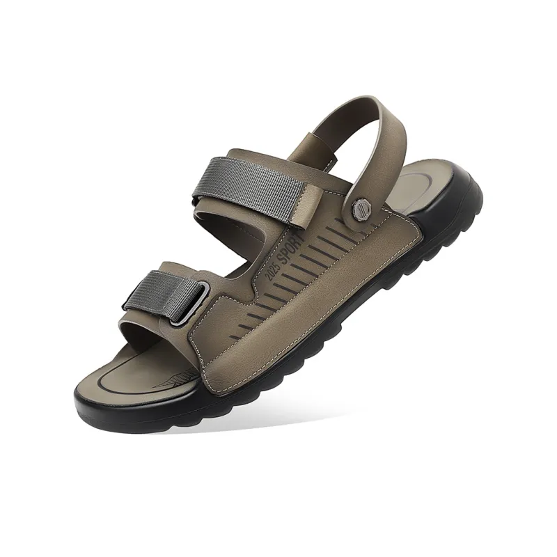 GESENLANG Beach Sandals Men Yellow/Khaki-2