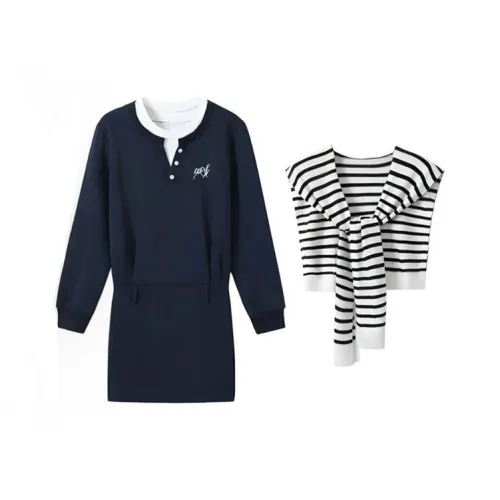 DOSOHEB Two Piece Skirt Sets Women's
