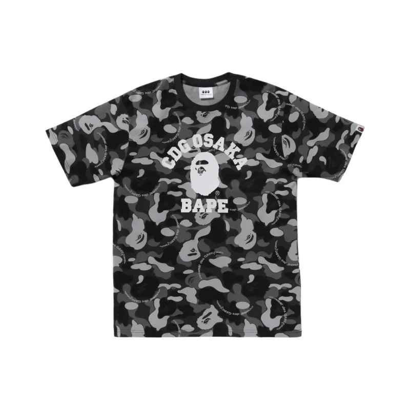 Bape X Cdg Osaka Camo College Tee SS25-0