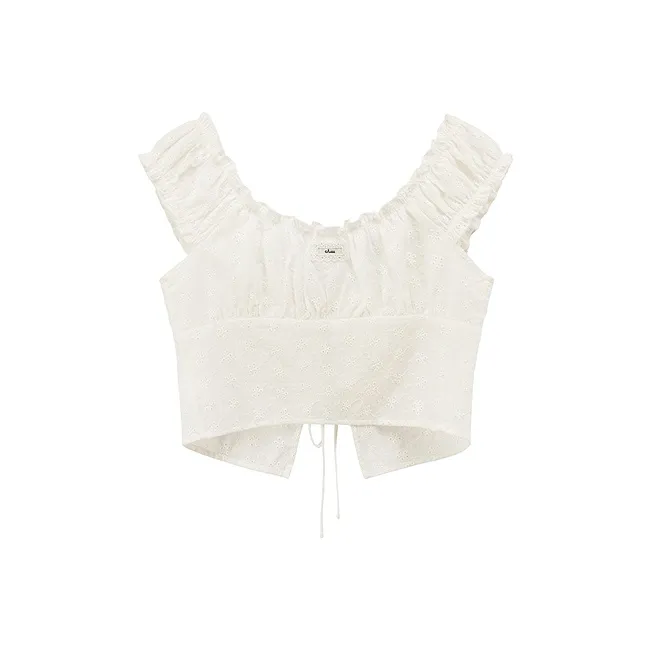 CHUU Chiffon Shirts Women's White-1