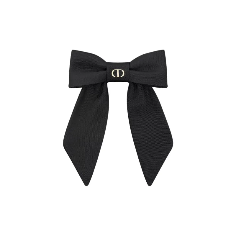 DIOR Metal, Viscose Hair Clips Women's Black-0