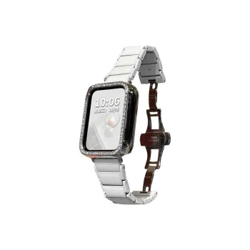 Miss Wrist Watch Band Xiaomi Red Beige Compatibility Ceramic Material