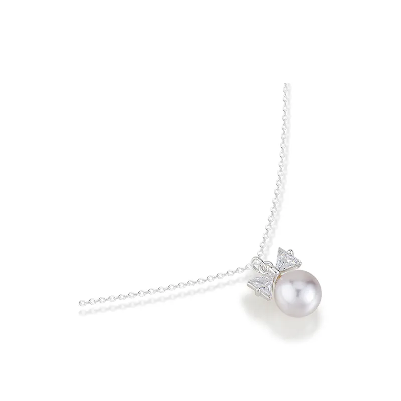 AJIDOU Faux Pearl Necklaces Women's-2