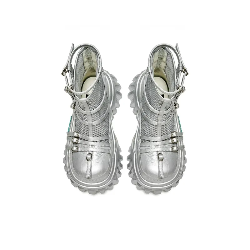 XMZY Rhythm Series Spacetime Intertwined Ankle Boots Women's-1