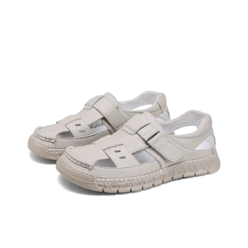 Abango Beach Sandals Men Black-9