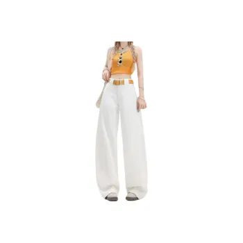 FOREVER 21 Jeans Women's Creamy Apricot