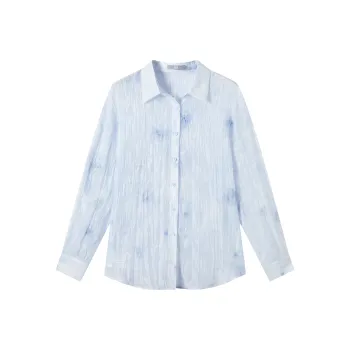 DIALOGUE Shirts Women's Misty Blue