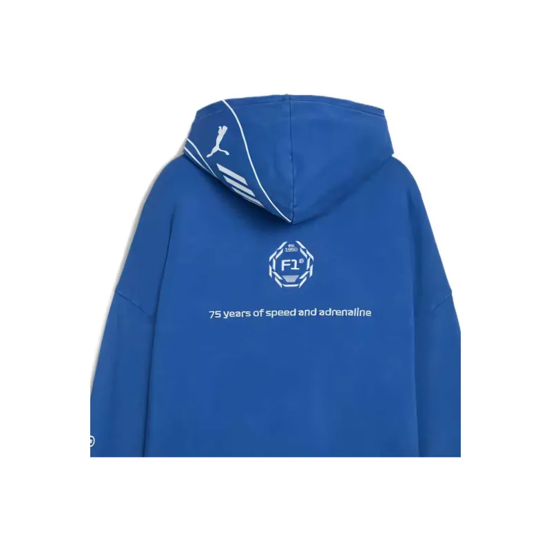 PUMA Hoodie Sweatshirt Men's Blue-2
