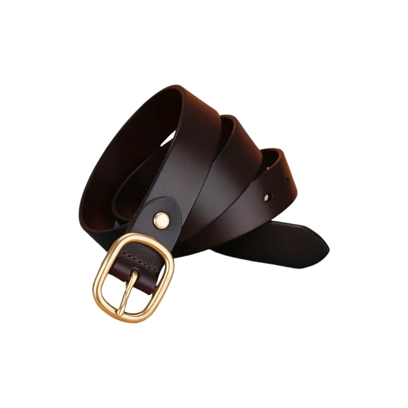 Youyoulan Cow Leather Belts Women's 3cn-0