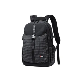 SEPTWOLVES Fabric Backpack Regular Unisex Black