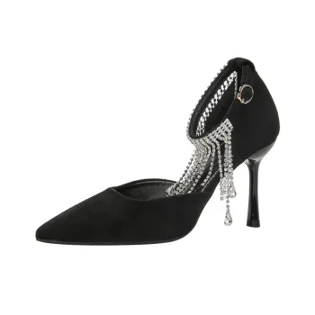 MABEL&CO Slim Heel High Heels Women's Black