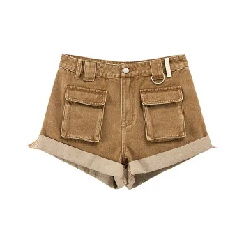 CHUU Denim Shorts Women's Brown