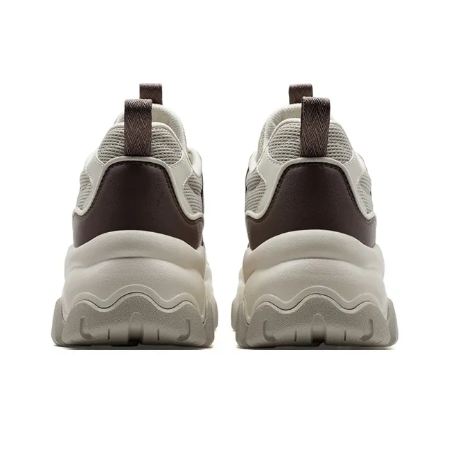 XTEP Hi 6 Shoes Wear resistant And Lightweight Low Top Casual Shoes Women's Agarwood Umber-4