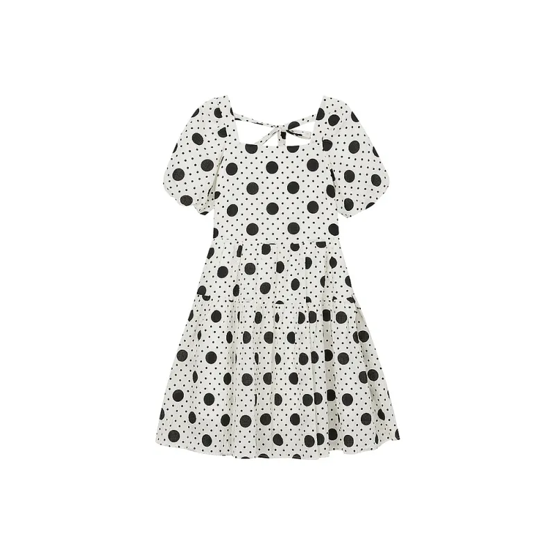 Metersbonwe Short Sleeved Dress Women's-1