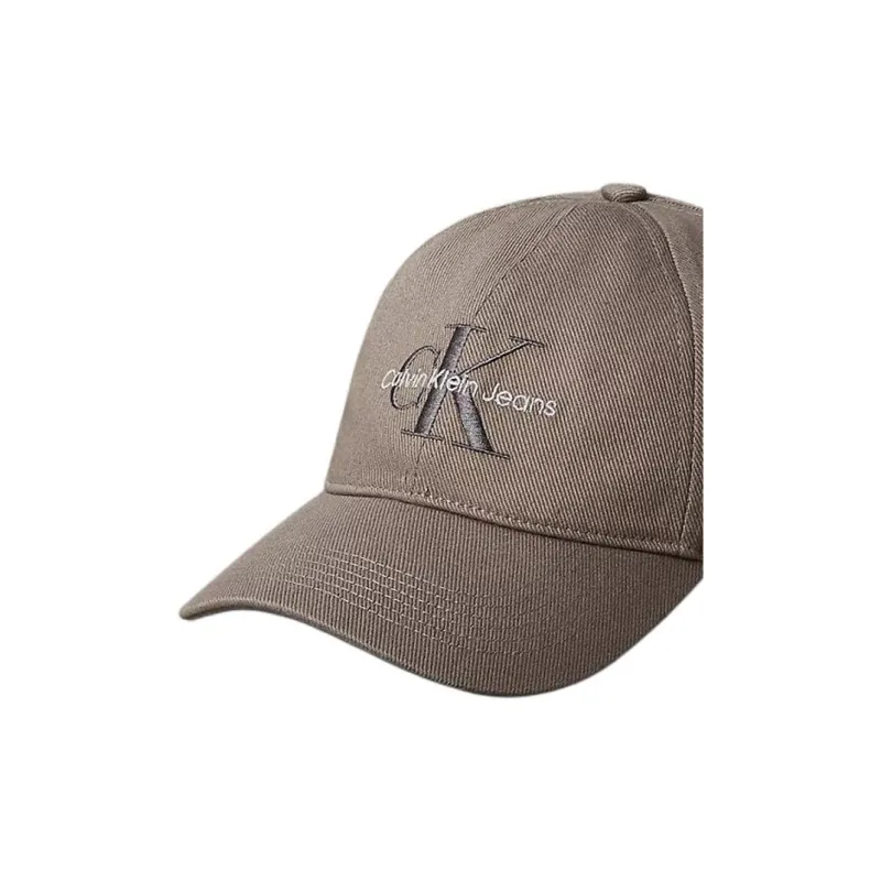 CALVIN KLEIN Cotton Baseball Caps Men's Brown-2