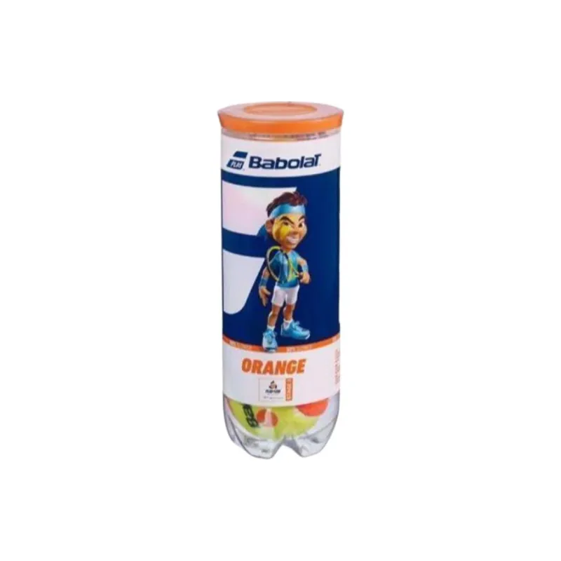 Babolat ORANGE Tennis Balls Training Ball Indoor Yellow Orange-3