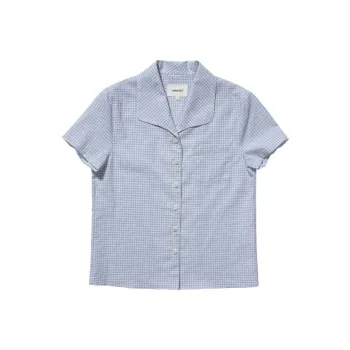 UNRETRO Shirts Women's Light Gray Plaid