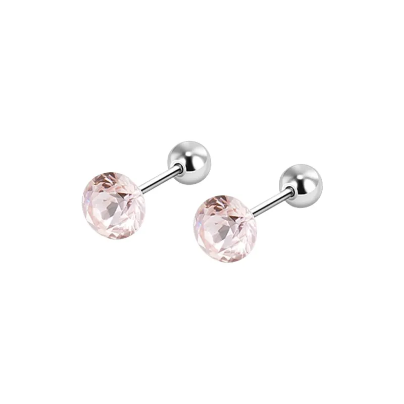 SUYG Titanium Steel Stud Earrings Unisex-6