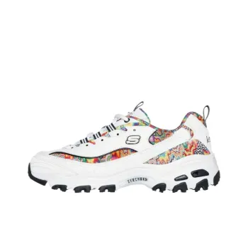 Jen Stark x Skechers Street Low Top Chunky Sneakers Women's White