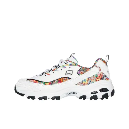 Jen Stark x Skechers Street Low Top Chunky Sneakers Women's White
